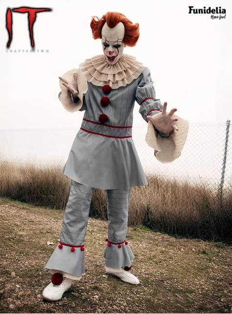 Pennywise kostiumas su perika didelių dydžių - IT: Antras skyrius