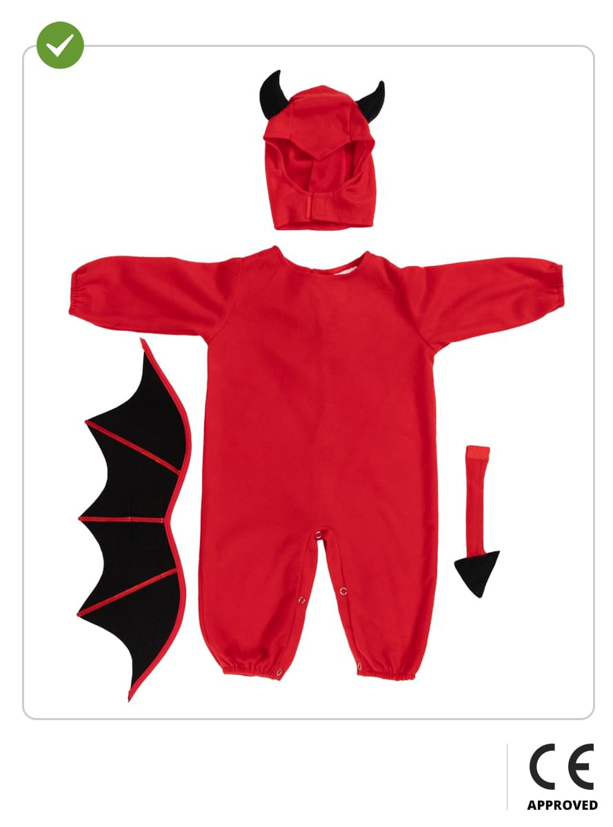 Djævel kostume til babyer