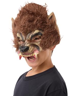 Máscara de hombre lobo para niño