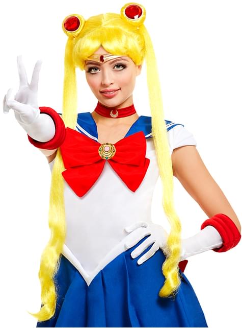 Moon pruik - Sailor Moon