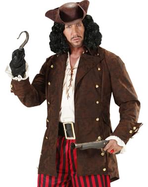 Jaleca de pirata do alto mar para homem