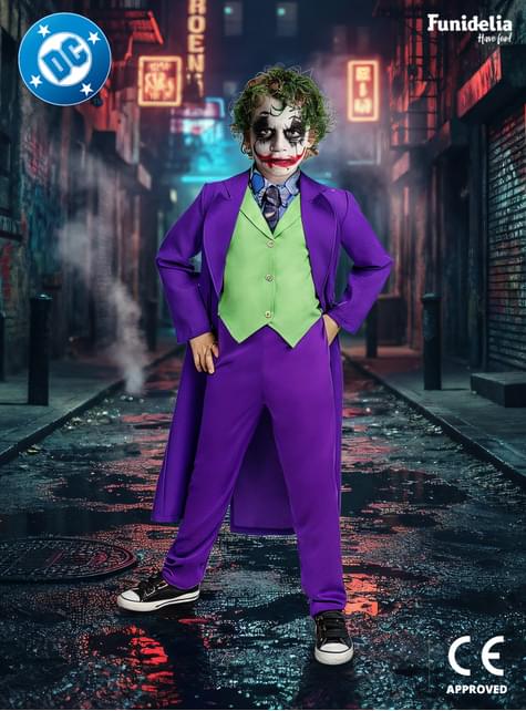 Joker kostīms zēnam