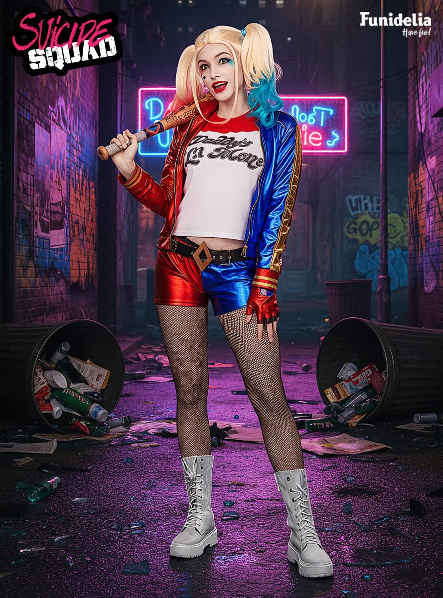 Harley Quinn Kostüm - İntihar Ekibi