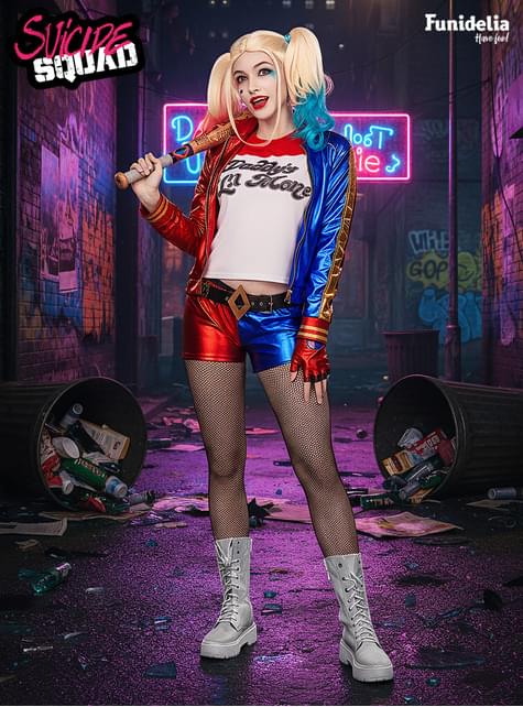 Harley Quinn Kostüm - İntihar Ekibi