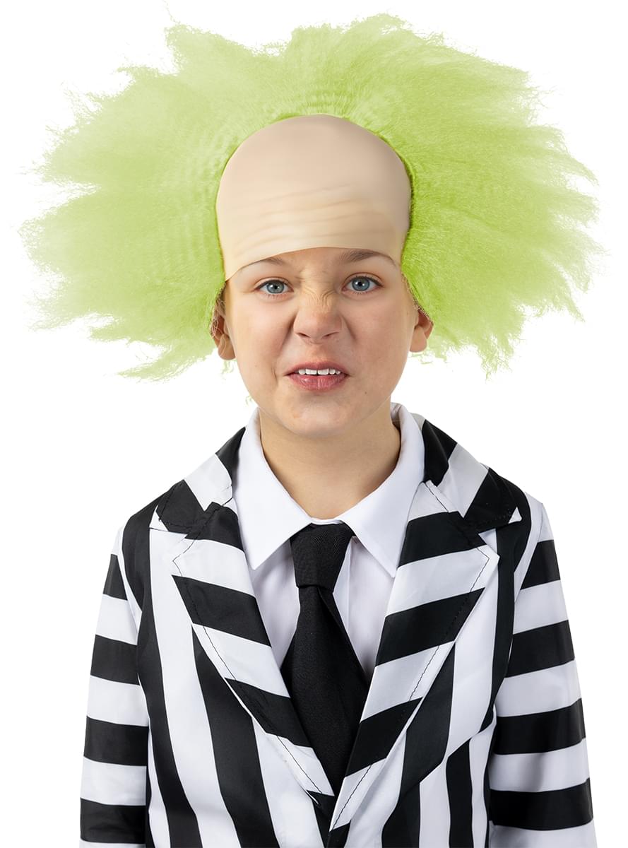 Beetlejuice peruk för barn