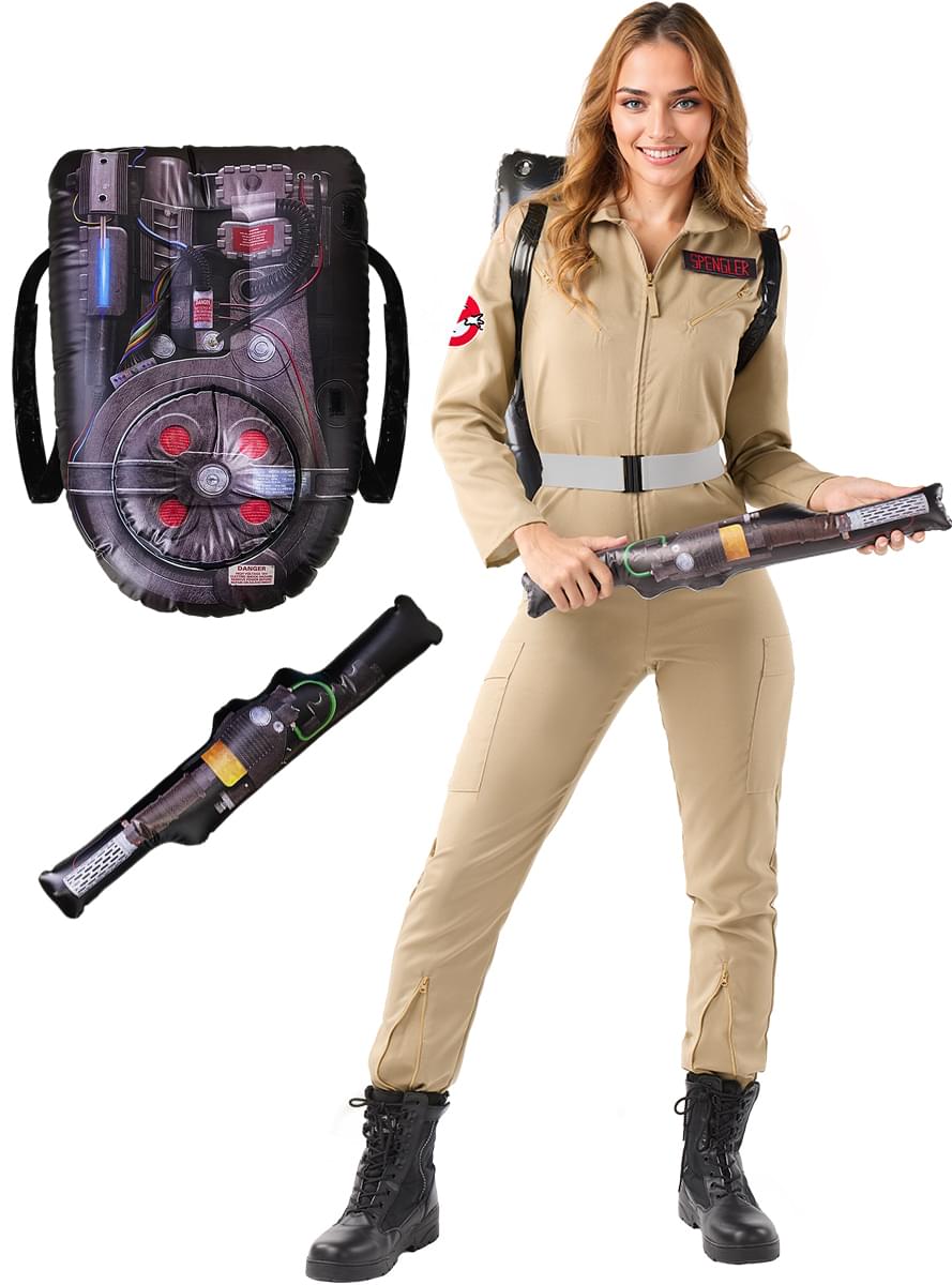 Ghostbusters Kostyme for kvinner i stor størrelse