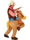 Costume gonfiabile da cavallo per adulto