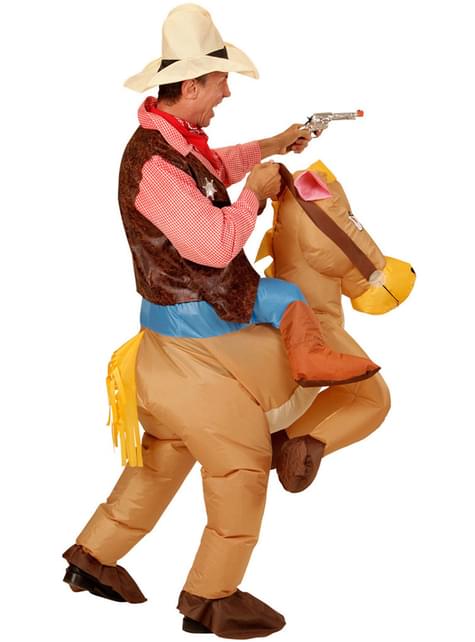 Nafukovacie Jazda Kostým pre dospelých