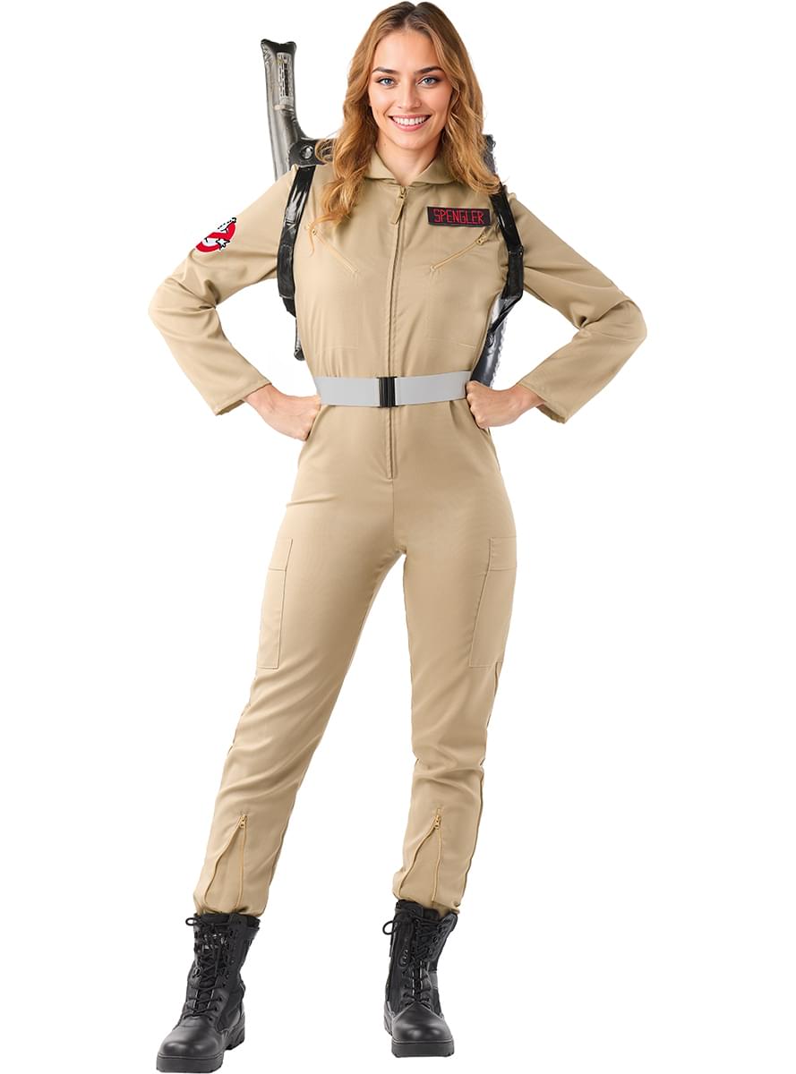 Ghostbusters Kostyme for kvinner i stor størrelse