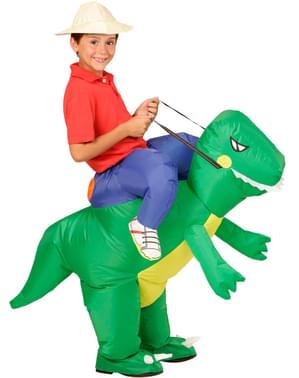 Dinosaurusratsastaja, poikien asu