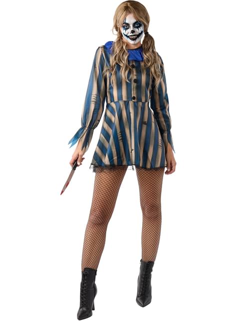 Scary Clown Costume for Women