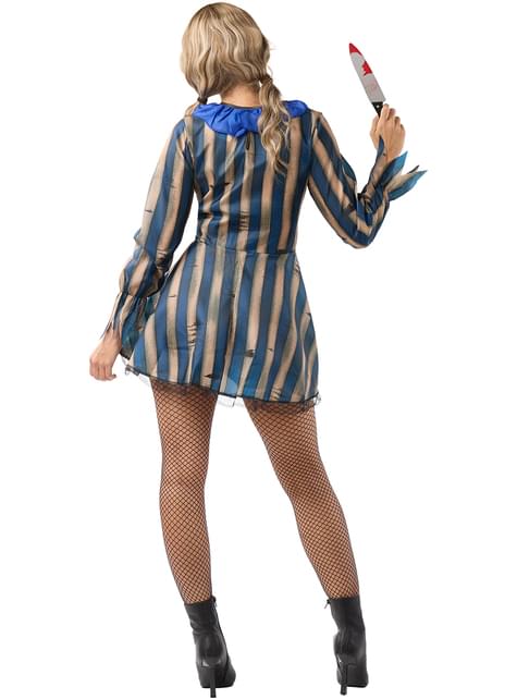 Ijesztő Bohóc Jelmez Nőknek Plus Size