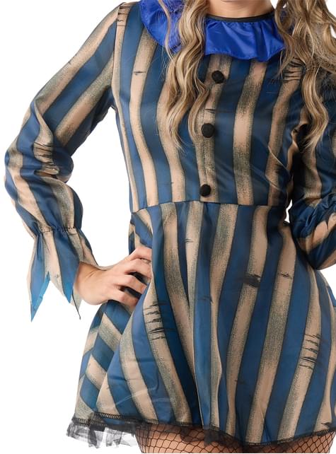 Costume da clown horror da donna taglie forti