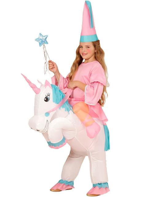Costume gonfiabile da unicorno per bambini. I più divertenti