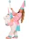 Costum gonflabil de unicorn pentru copii