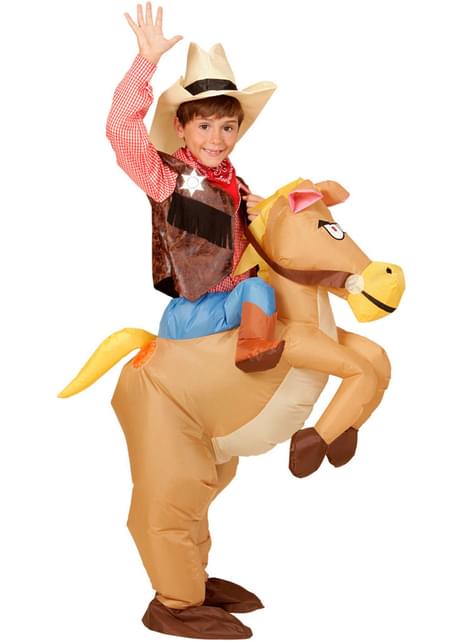 cowboy costume horse