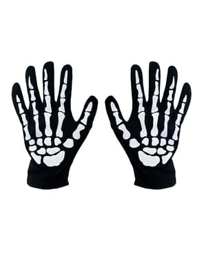 Guantes de esqueleto para niños