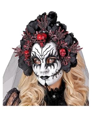 Queen of Death Mask with Veil