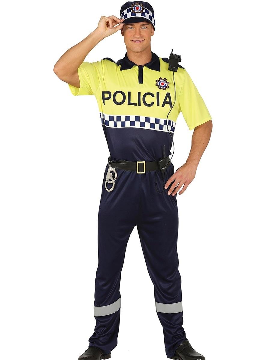 Trafik politi kostume til voksne