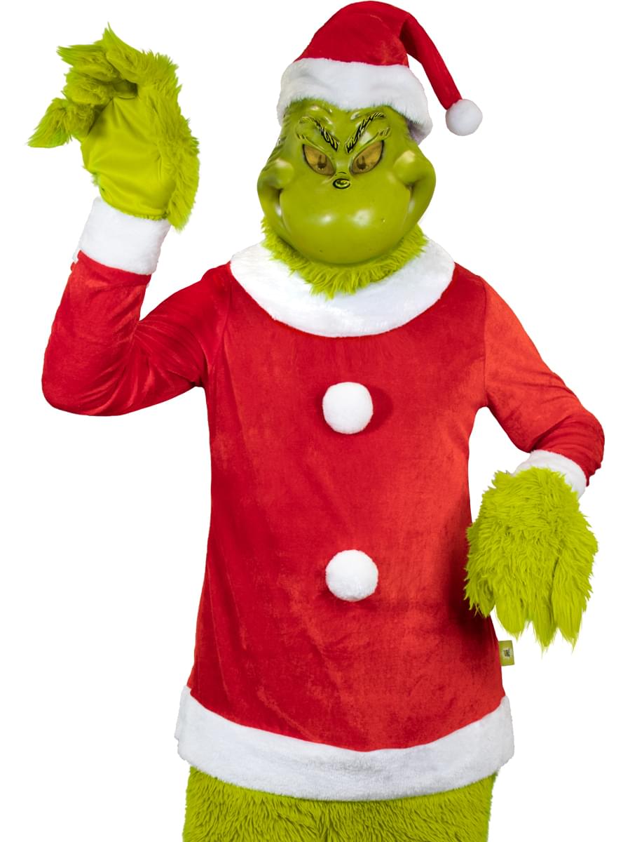 Grinch kostume i stor størrelse