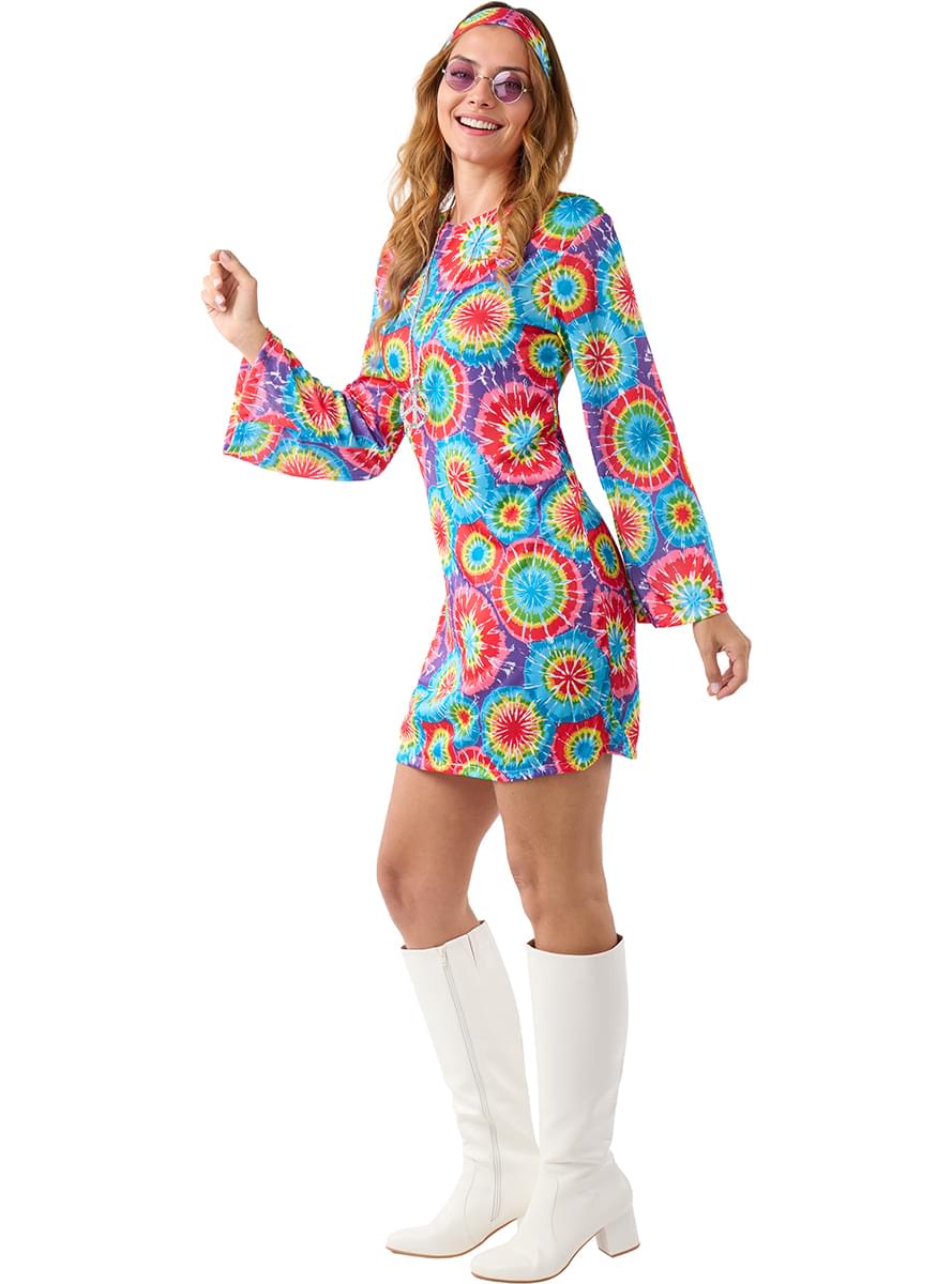 Fato de Hippie dos 60's para mulher