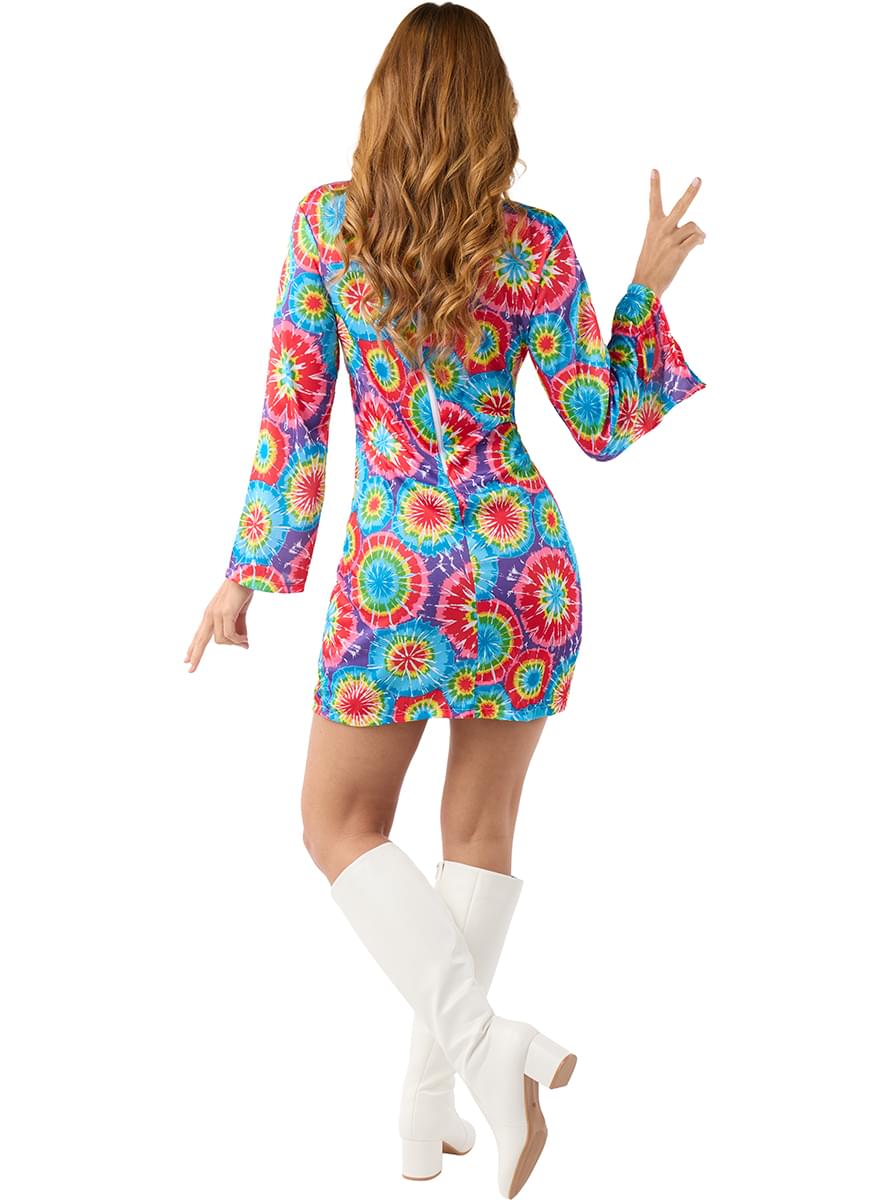 60's Hippie kostüm fyrir konur