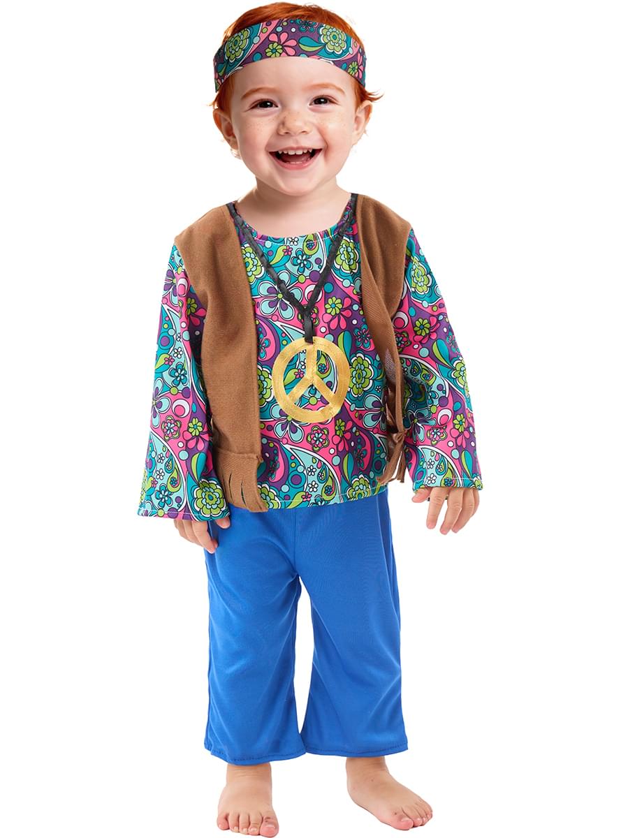 Hippie kostým pre bábätká