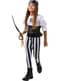 Striped Pirate Costume for Girls - Black and White Collection