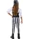 Costume da pirata a strisce per bambina - Collezione bianca e nera