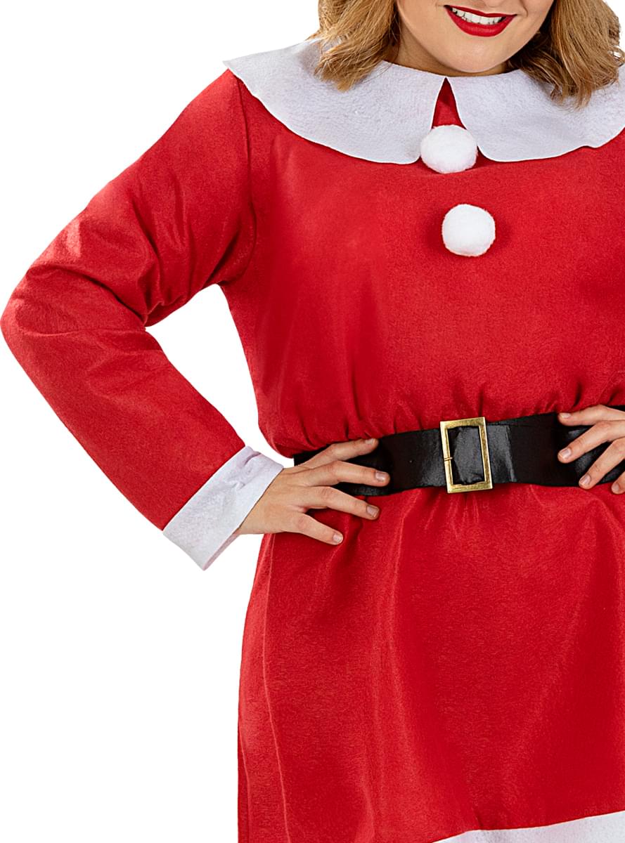 Disfraz de Mamá Noel para mujer talla grande