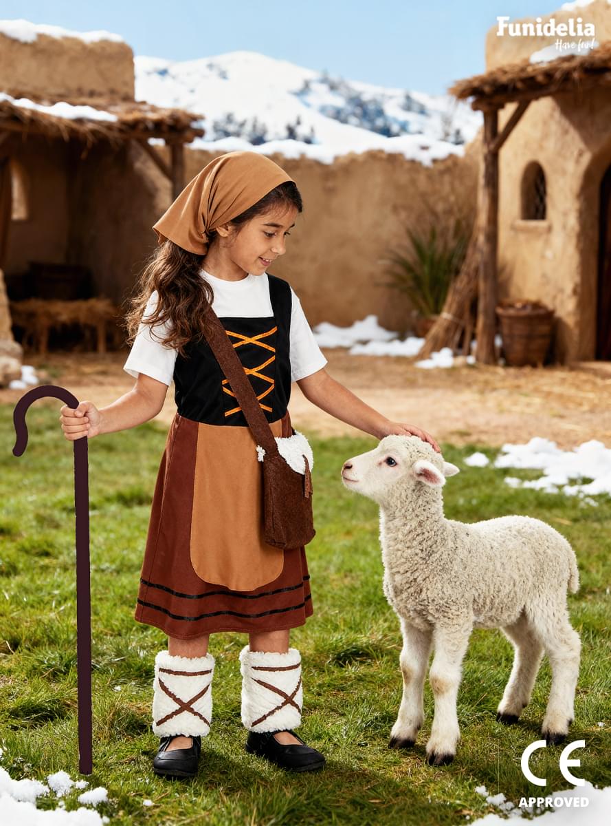 Disfraz de pastorcita para niña