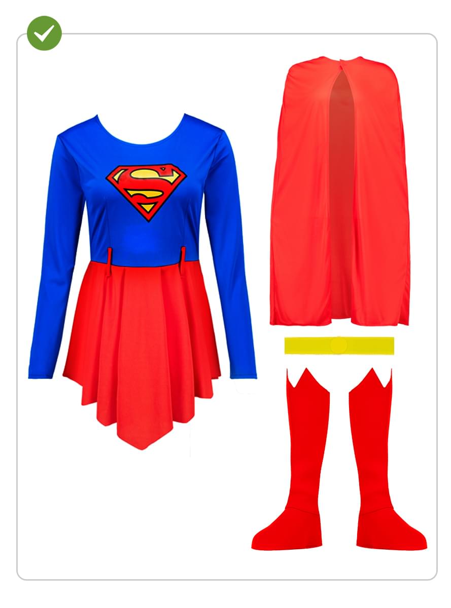 Supergirl costume for women