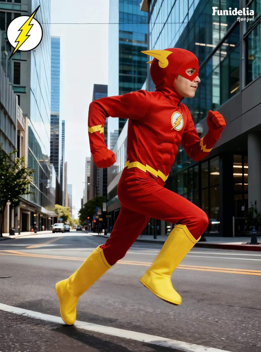 Costume Flash deluxe per bambino