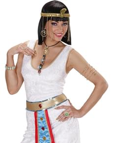 Woman's Cleopatra Necklace and Earrings