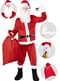 Deluxe Santa Claus costume for men with accessories