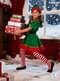 Costum de elf de Crăciun pentru fete