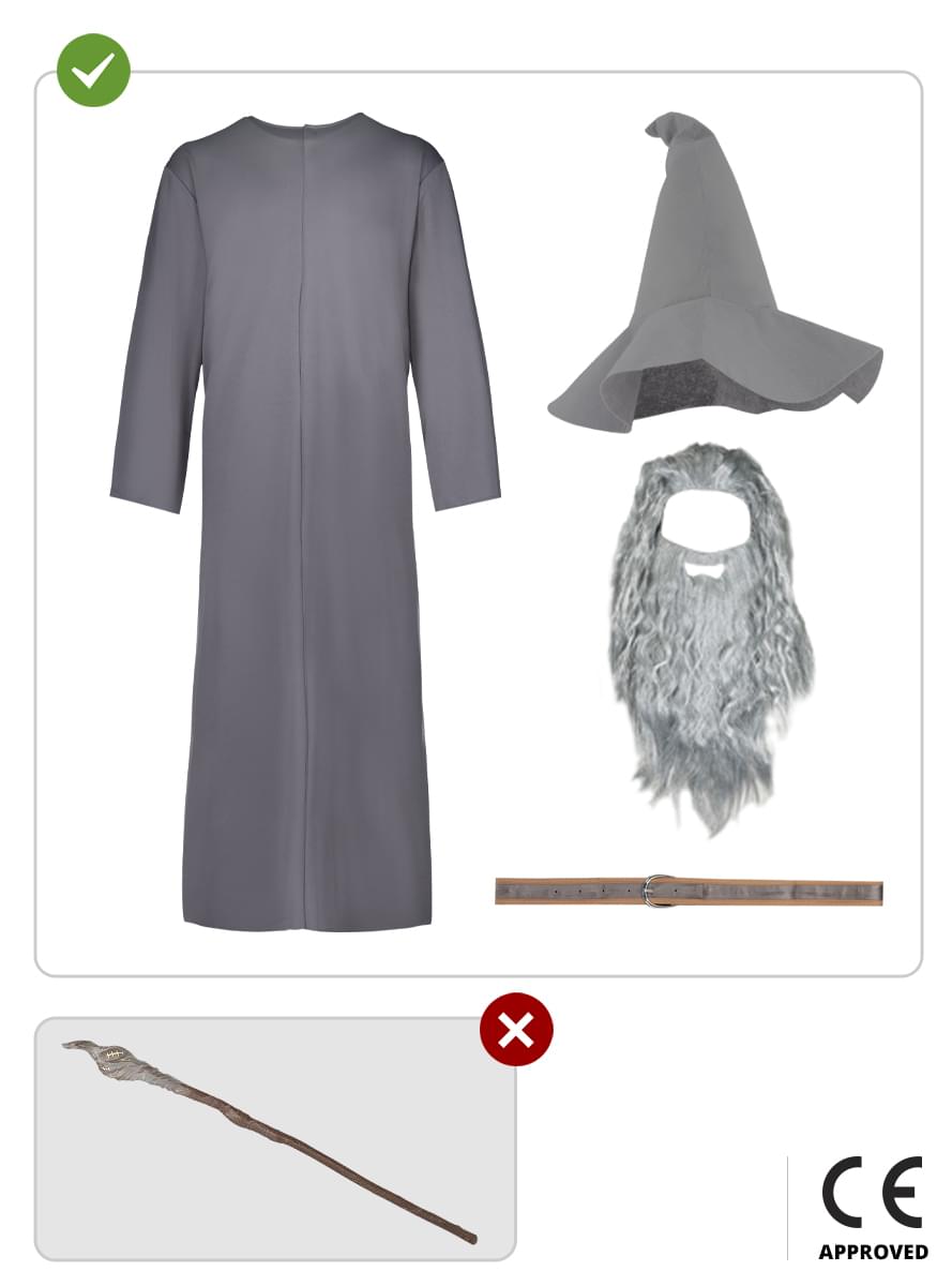 Gandalfi kostüüm laste jaoks - Sõrmuste Isand