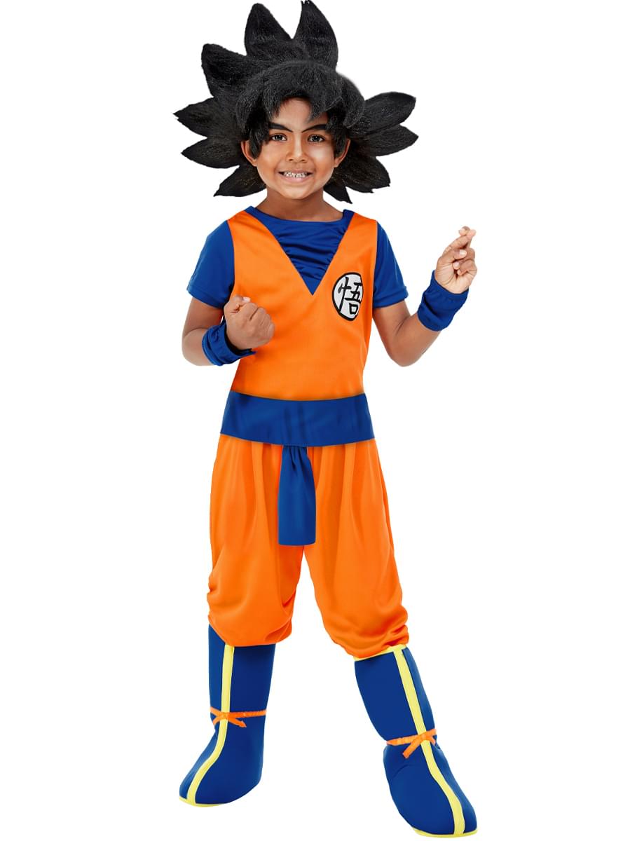Goku parykk til barn - Dragon Ball