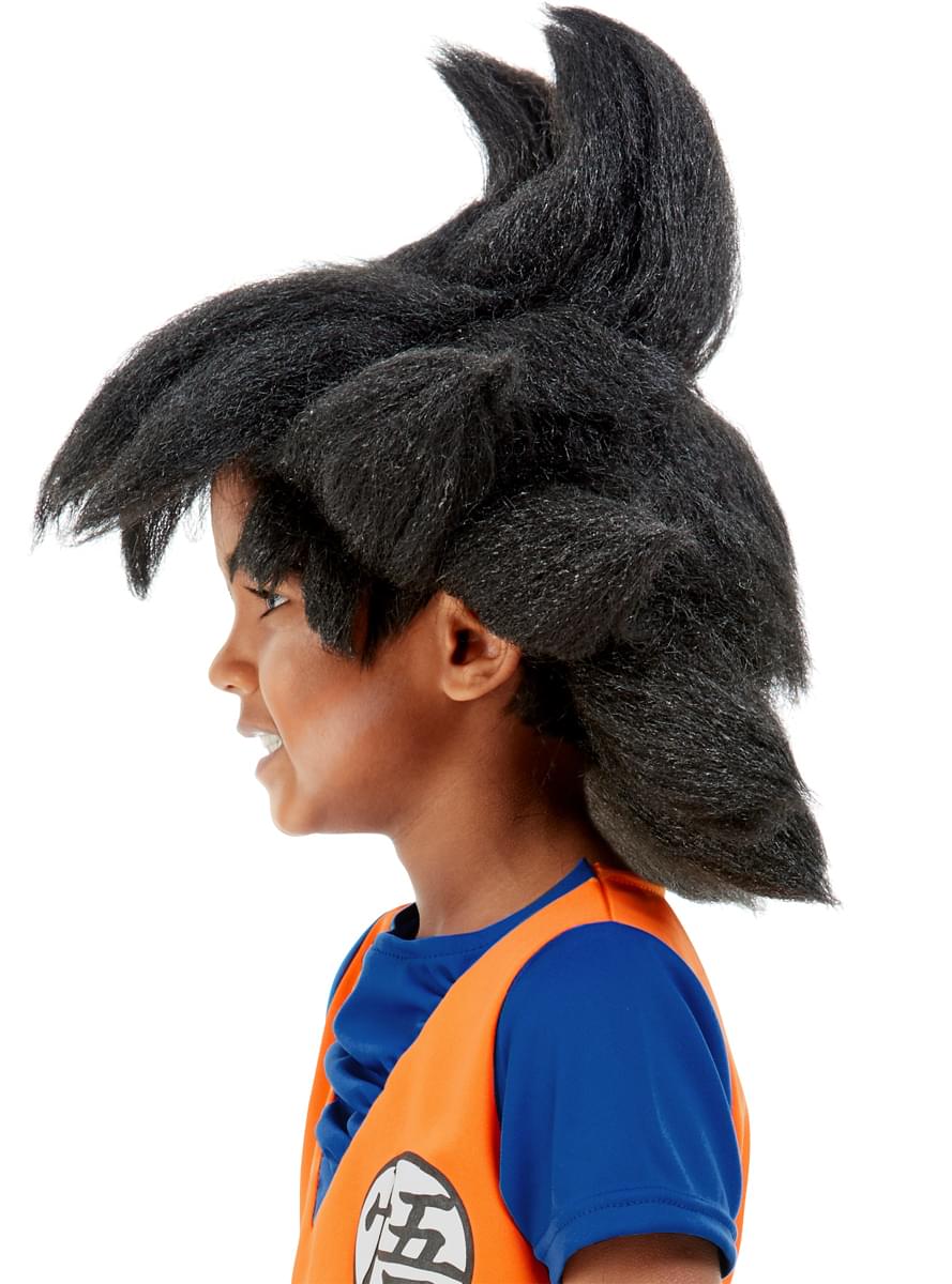Goku parykk til barn - Dragon Ball