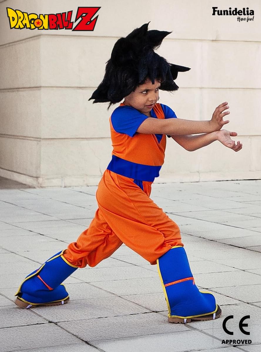 Goku parykk til barn - Dragon Ball