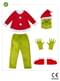 Der Grinch Kostüm für Kinder
