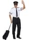 Man's Plus Size Travelling Pilot Costume