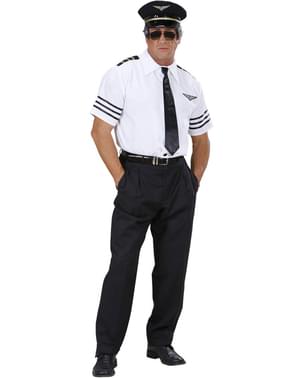 Fato de piloto viajante para homem