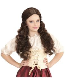 Brun kromutterparyk til piger