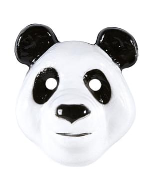 Máscara de panda divertido infantil