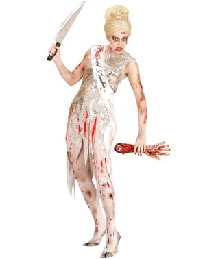 Kostum Miss World Zombie Wanita