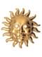 Sonnen Maske gold