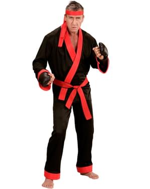 Kickboxer plus size kostyme Mann