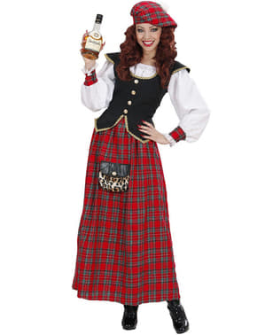 Costume da scozzese elegante per donna