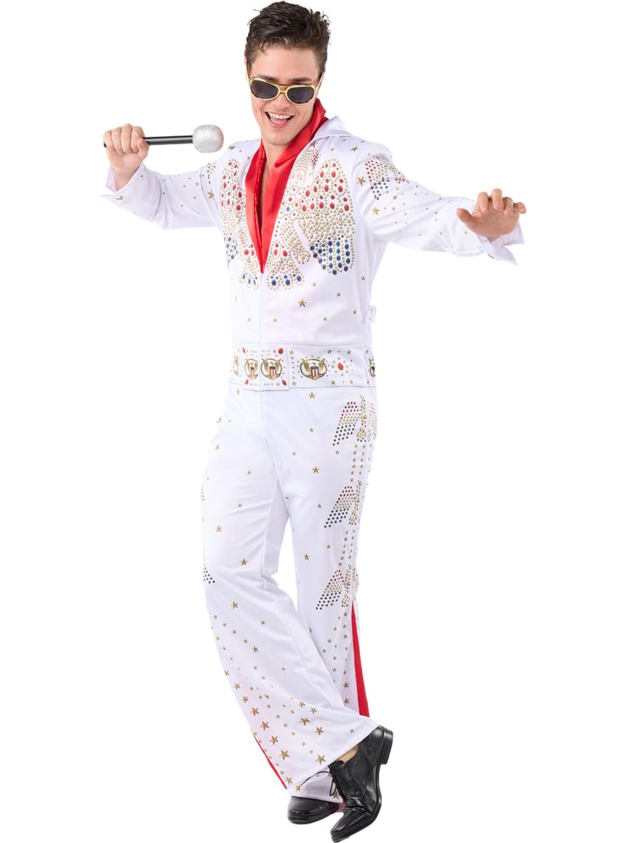 Costum de Elvis pentru adulți - Oficial mărime mare